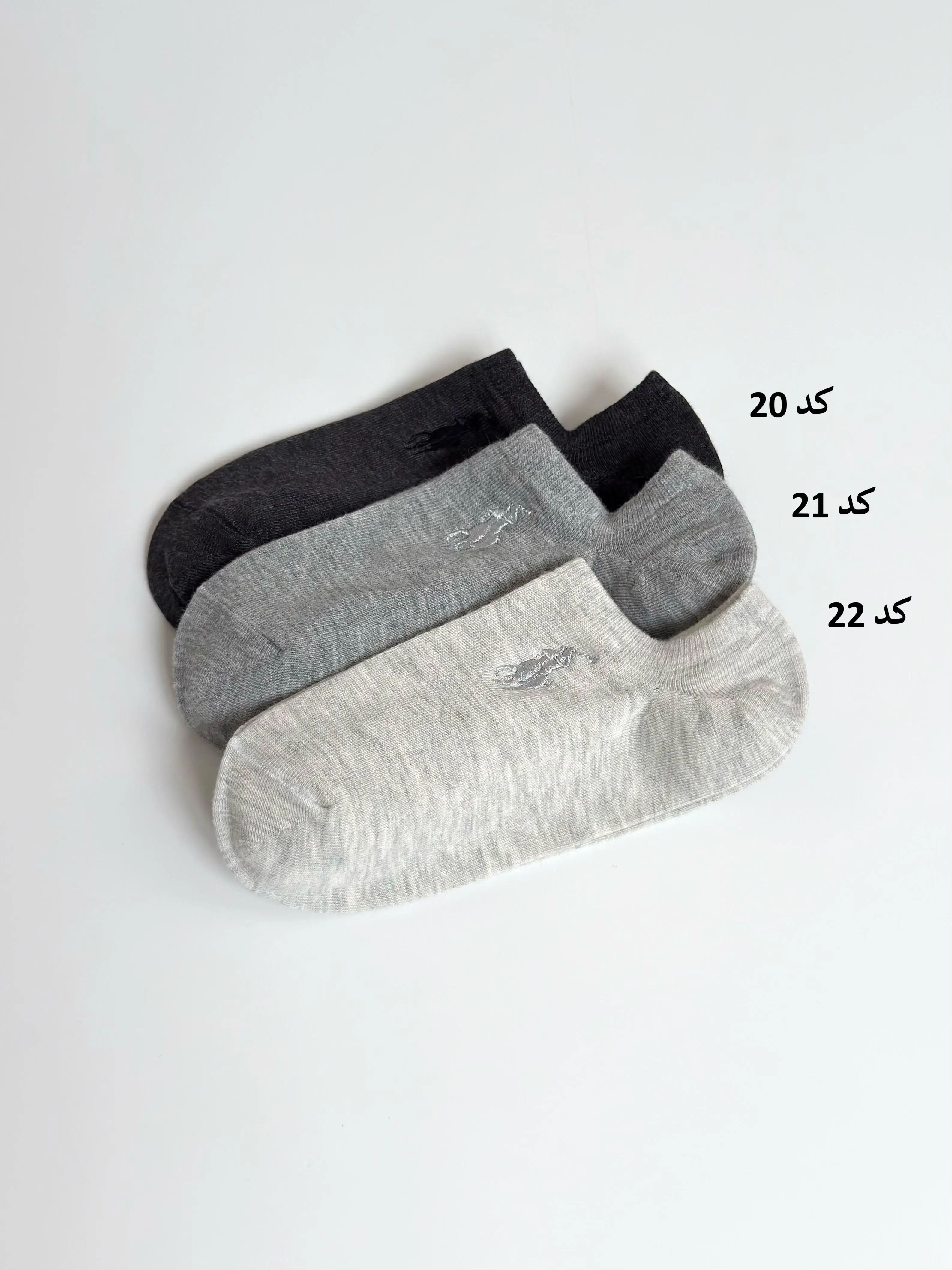 7302-جوراب گلدوزی polo
